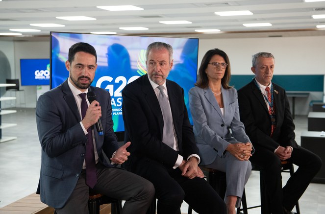 Integrantes do GT fazem um balanço dos trabalhos da Força-tarefa contra a Mudança do Clima – Foto: André Corrêa