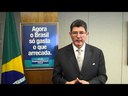 Vídeo transmitido aos participantes do XXVII Fórum Nacional de Desenvolvimento