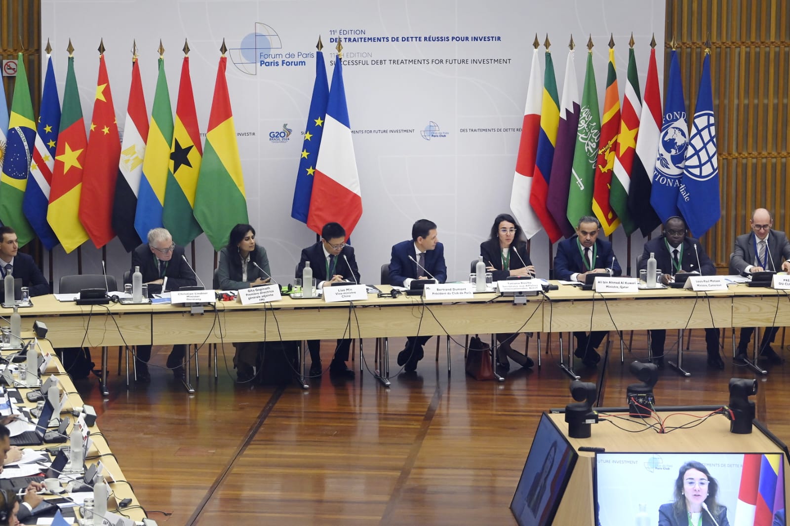 Brasil compartilha com a França coordenação de reunião do Fórum de Paris com credores