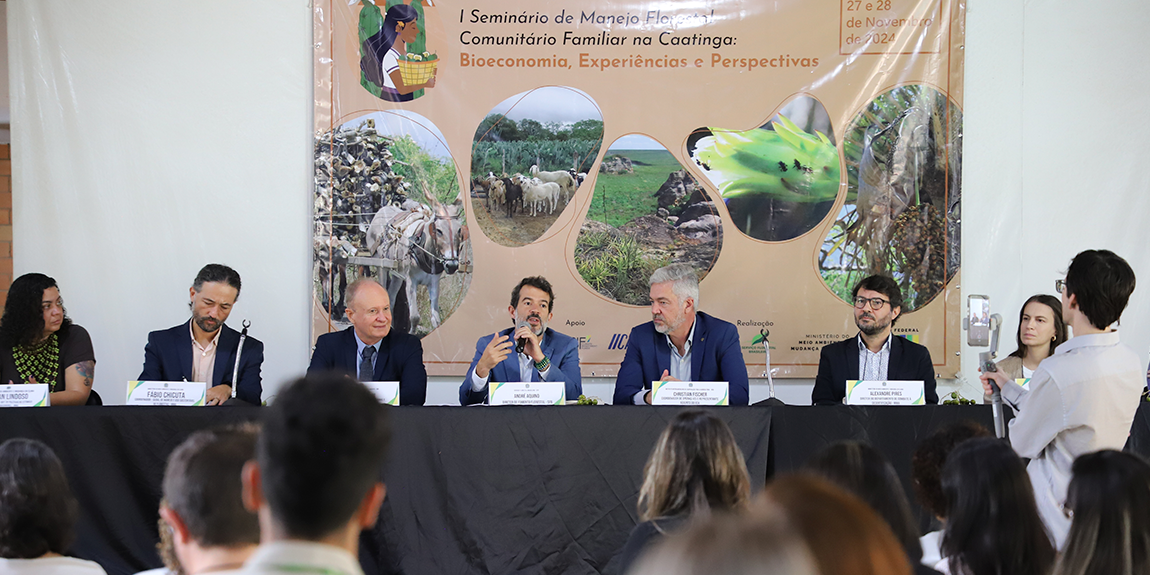 Seminário discute ações para a bioeconomia florestal na Caatinga