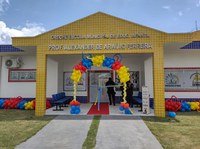 FNDE marca presença em inauguração de creche em Nova Olinda do Norte