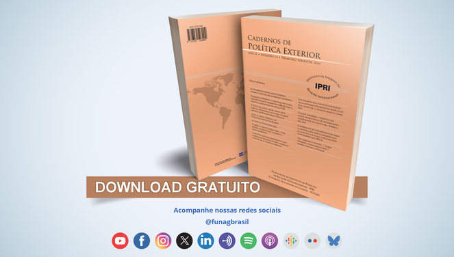 Capa Cadernos de Política Exterior nº 14