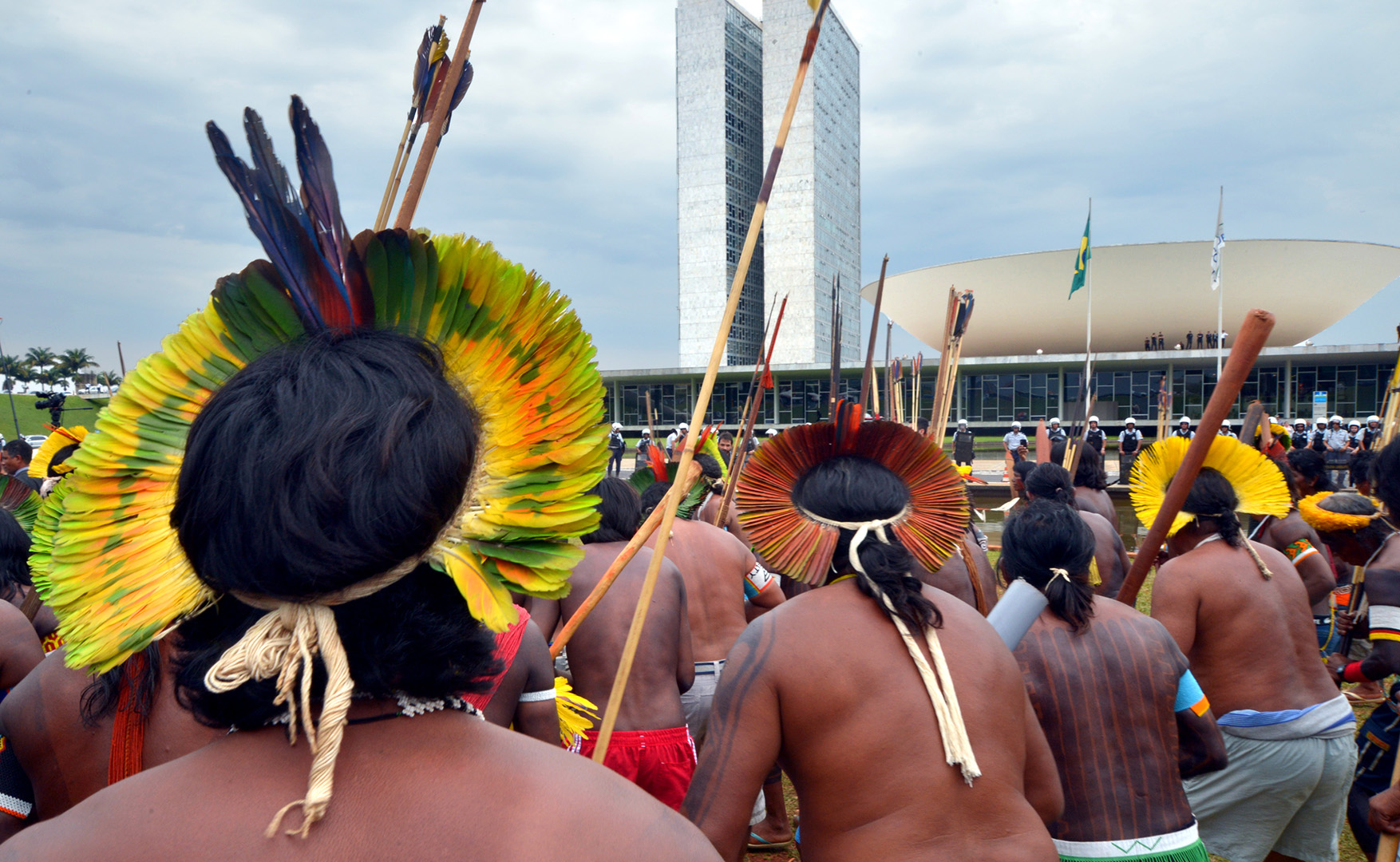 Indigenas no Congresso MarioVilela Funai