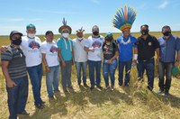 Comitiva da Funai participa de Dia de Campo da etnia Xavante no Mato Grosso