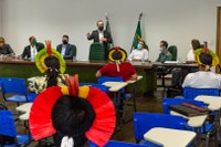 Desenvolvimento sustentável é tema de reunião entre presidente da Funai e indígenas Kayapó