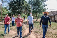Em Mato Grosso, Funai visita área de plantio de café da etnia Umutina