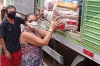 Famílias indígenas de Pernambuco recebem mais de 14 mil cestas de alimentos