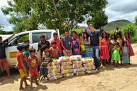 Funai distribui 127,9 toneladas de alimentos para 17 etnias dos estados de Minas Gerais e Espírito Santo