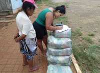Funai entrega 7,2 mil cestas básicas para indígenas no Rio Grande do Sul