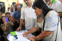 Acordo para a demarcação de terras indígenas é celebrado entre os governos Federal e do Ceará