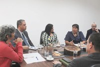Em reunião com representantes do TCU, Joenia Wapichana cita reconstrução da Funai