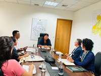 Em reunião, presidente da Funai discute ações voltadas a indígenas imigrantes