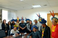 Funai assina o 2º Termo Aditivo do Programa Waimiri Atroari e se reúne com lideranças indígenas de diversos povos do Brasil