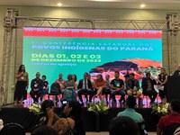 Funai marca presença na 1ª Primeira Conferência Estadual dos Povos Indígenas do Paraná