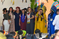 Futura presidente da Funai participa de evento promovido por mulheres indígenas em Brasília