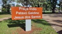 No dia dos Povos Indígenas, Praça do Compromisso passa a se chamar Praça Índio Pataxó Galdino Jesus Dos Santos