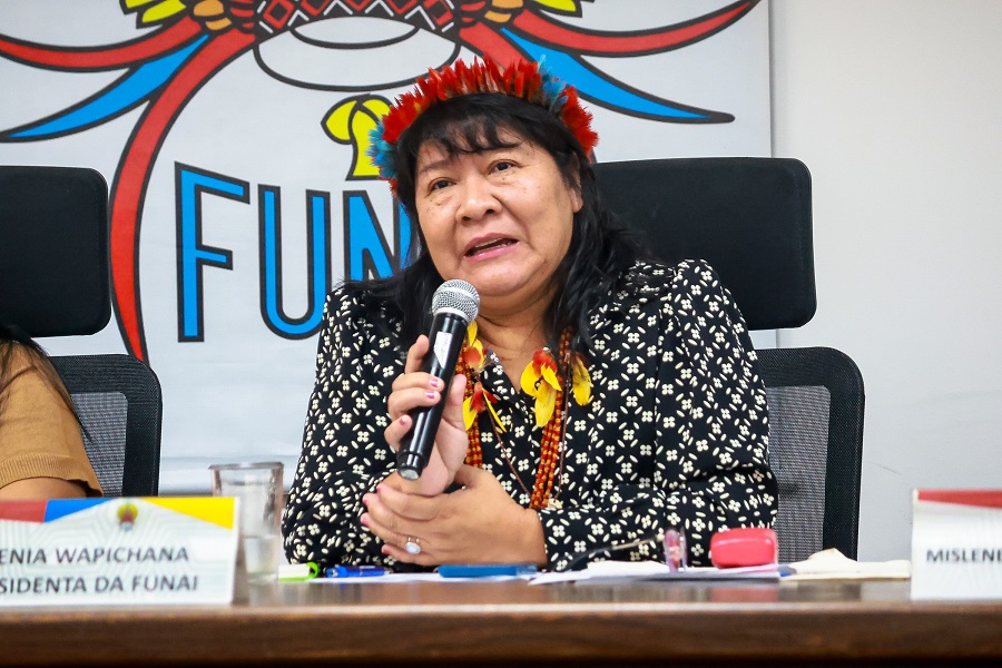 Joenia Wapichana, presidenta da Funai