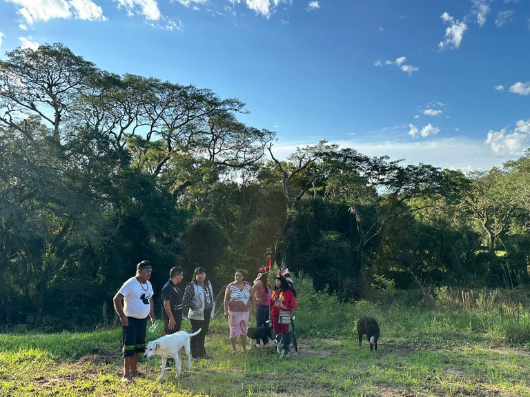 Chuvas no RS - Visita na aldeia Polidoro, em Porto Alegre, onde vivem indígenas Charruas - Foto Divulgação Funai (11).jpeg