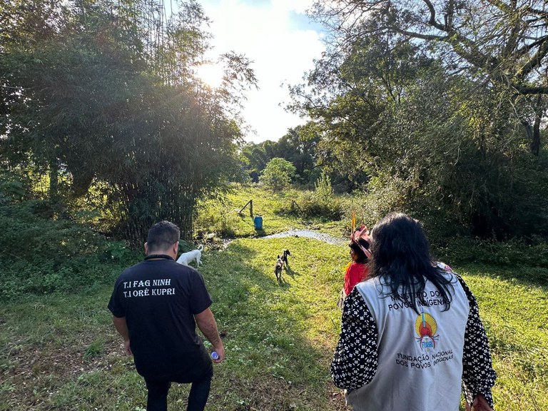 Chuvas no RS - Visita na aldeia Polidoro, em Porto Alegre, onde vivem indígenas Charruas - Foto Divulgação Funai (8).jpeg