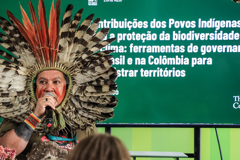 22.10.2024 - Painel Contribuições indígenas para a Biodiversidade e proteção do clima - COP 16 - Foto Lohana Chaves (1).JPG