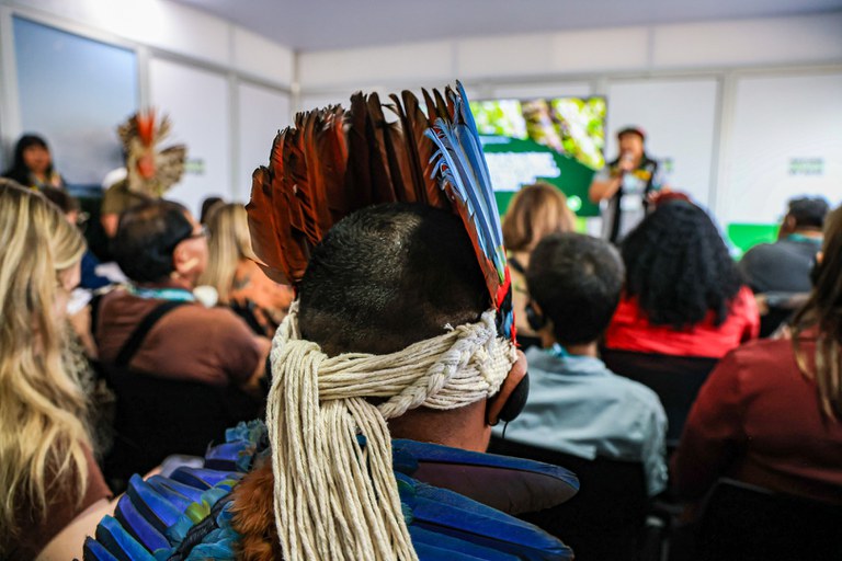 22.10.2024 - Painel Contribuições indígenas para a Biodiversidade e proteção do clima - COP 16 - Foto Lohana Chaves (14).JPG