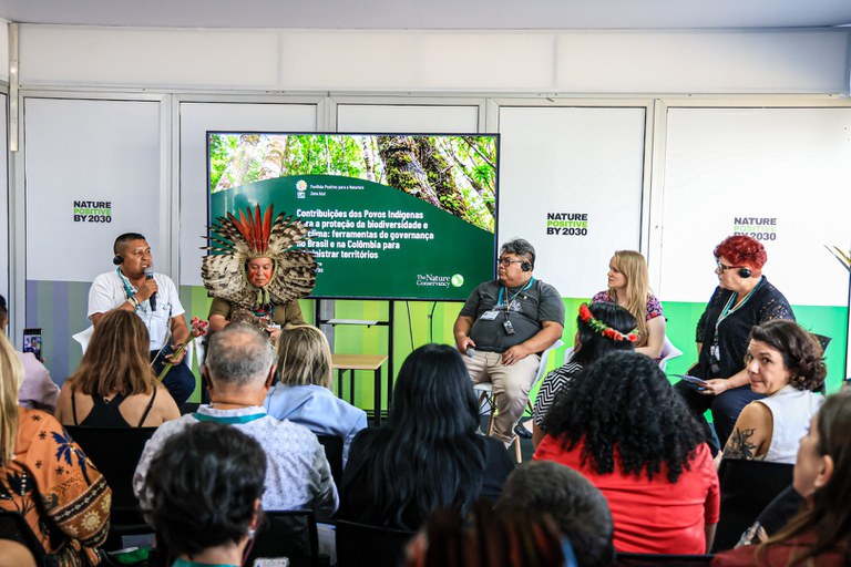 22.10.2024 - Painel Contribuições indígenas para a Biodiversidade e proteção do clima - COP 16 - Foto Lohana Chaves (2).JPG