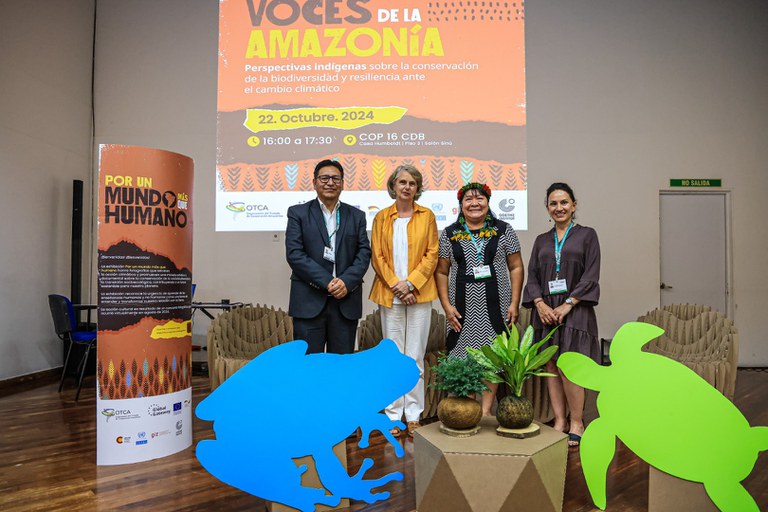 22.10.2024 - Painel Vozes da Amazônia - GIZ_Euroclima - COP 16 - Lohana Chaves_Funai (5).JPG