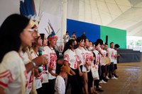 Funai fala da importância de indigenizar a educação superior durante o XI Encontro Nacional de Estudantes Indígenas