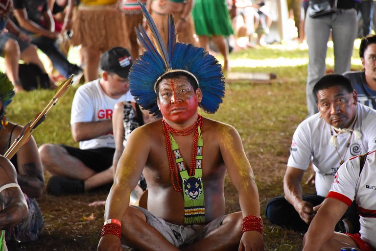 Funai reafirma posicionamento contra o Marco Temporal em debate no Acampamento Terra Livre  - Foto José Rui Gavião (2).jpg