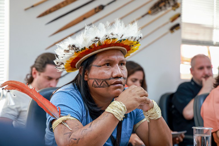 18.06.24 - Reunião com lideranças do povo Zoró, de Rondônia - Foto Lohana Chaves (16).JPG