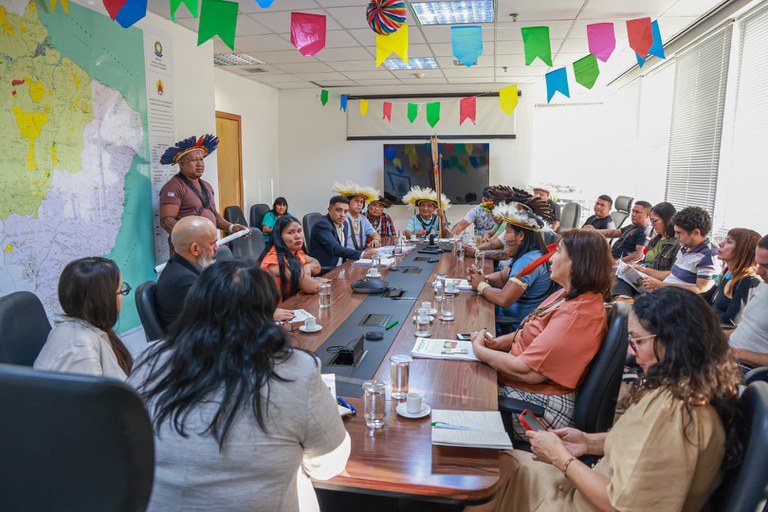 18.06.24 - Reunião com lideranças do povo Zoró, de Rondônia - Foto Lohana Chaves (17).JPG