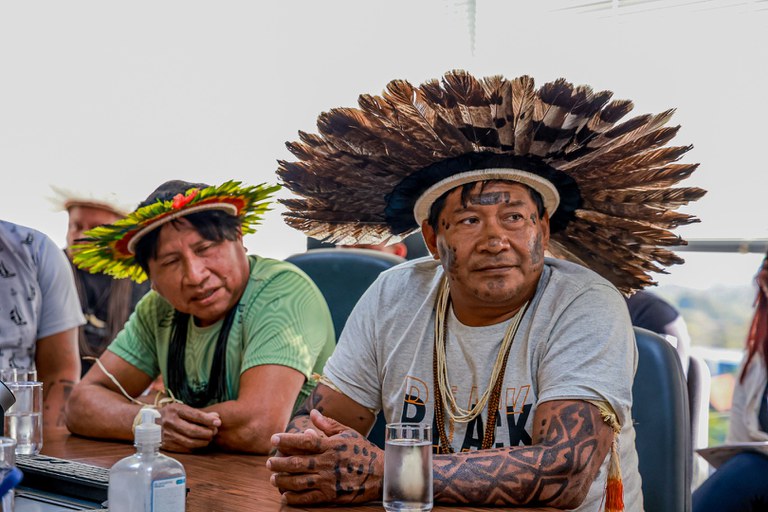 18.06.24 - Reunião com lideranças do povo Zoró, de Rondônia - Foto Lohana Chaves (5).JPG