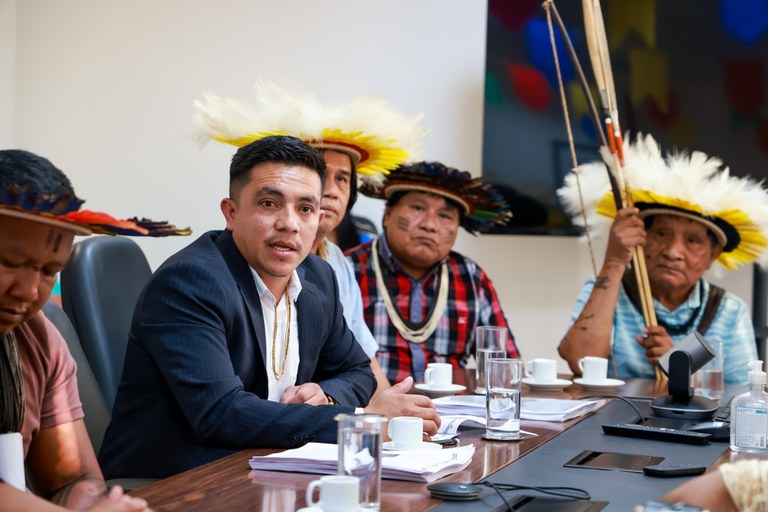 18.06.24 - Reunião com lideranças do povo Zoró, de Rondônia - Foto Lohana Chaves (9).JPG