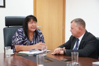 Presidenta da Funai se reúne com deputado para discutir demandas de Rondônia