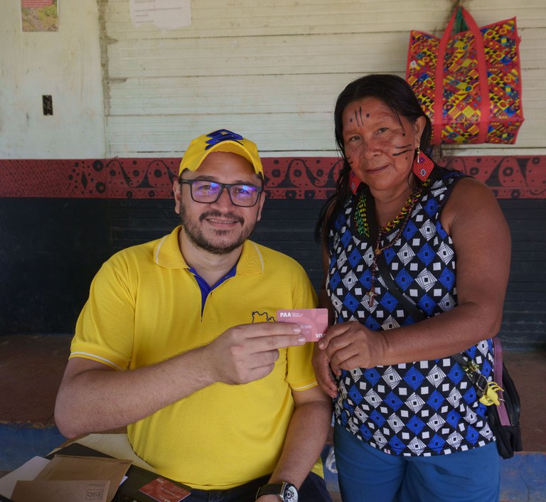 26.09.2024 - Entrega dos cartões do PAA Indígena na comunidade Yanomami de Maturacá (AM) - Foto Mayara Vita - MDS (4).jpg