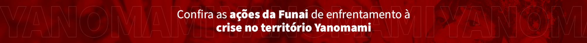 Confira as ações da Funai no território Yanomami