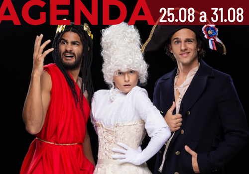 Agenda Artística 25/08 a 31/08