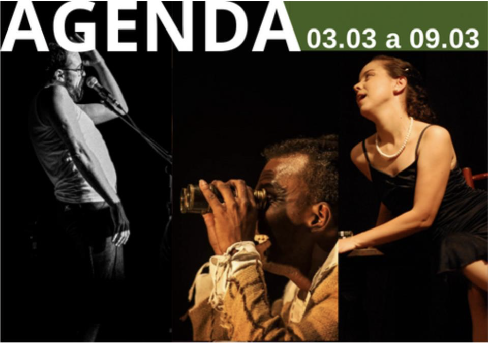 Agenda Cultural 03/03 a 09/03