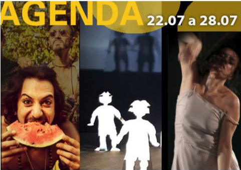 Agenda Semanal de 22/7 a 28/7