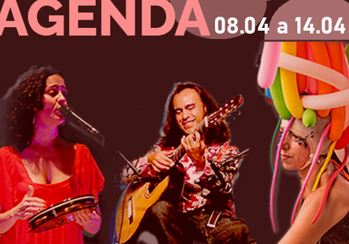 Agenda Semanal de 8/4 a 14/4