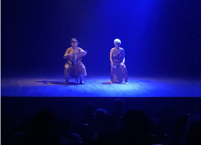 Maria Clara Valle e Soraya Ravenle. Foto Julia Sarraf - Produção.