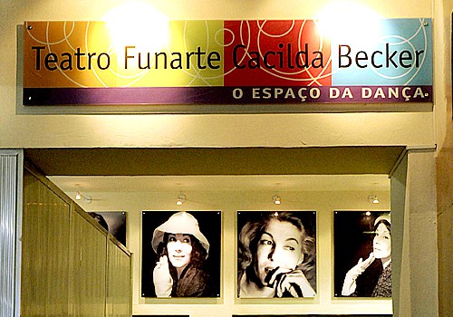 Fachada do Teatro Funarte Cacilda Becker - Rio de Janeiro (RJ)