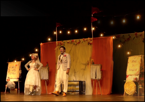 Espetáculo "Lua de Mel", de Tocantins, foi exibido no Festival Funarte Acessibilidança (Divulgação)
