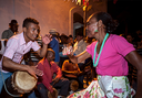 Foto da exposição de Marco Antônio de Sá Negra Devoção, no Complexo Cultural Funarte SP  – @marcoantoniofontesdesa. Edição CCOM Funarte.