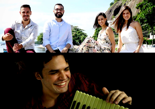 Imagem composição de "Quarteto Suassuna' "Marcelo Caldi", no Projeto Bossa Criativa ( foto divulgação)