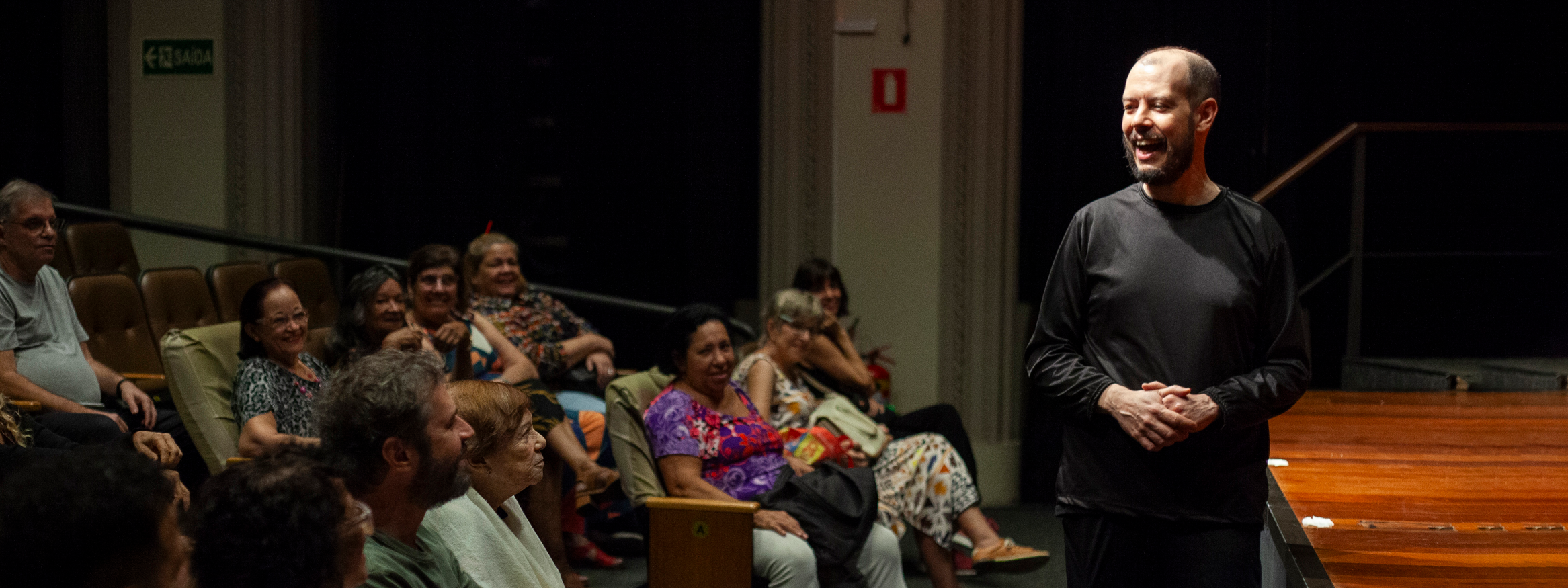 Espetáculo ‘Improvisa comigo esta noite’ ocupa o Teatro Glauce Rocha neste fim de semana