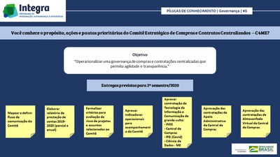 Pílula de Conhecimento #3 - Objetivo e entregas comitê de compras (2º/2020)