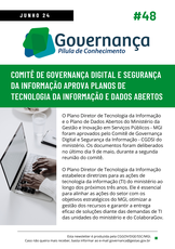 Comitê de Governança Digital e Segurança da Informação aprova Planos de Tecnologia da Informação e Dados Abertos