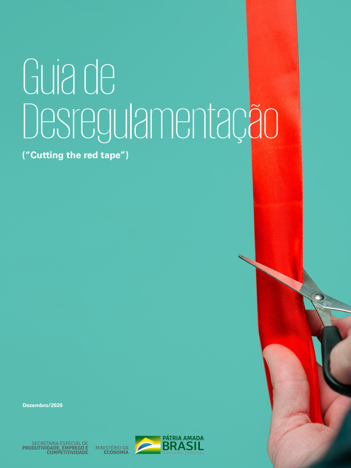 Capa Guia de Desregulamentação