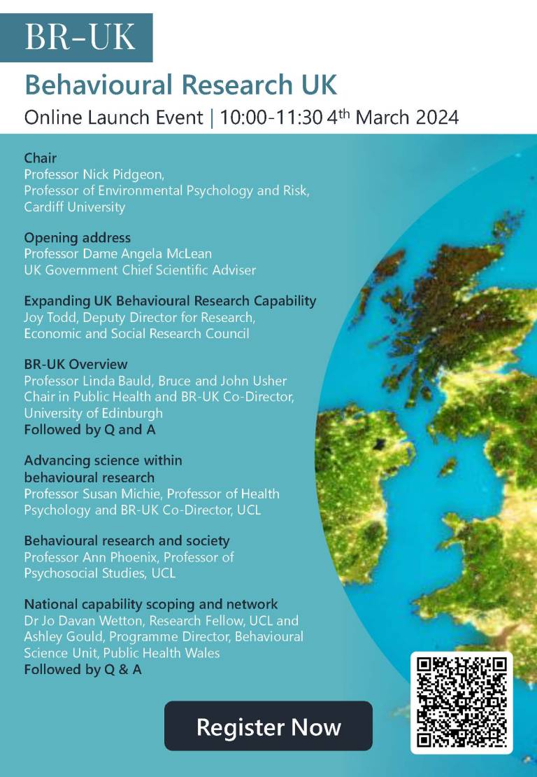 Lançamento da Behavioural Research UK (BR-UK)